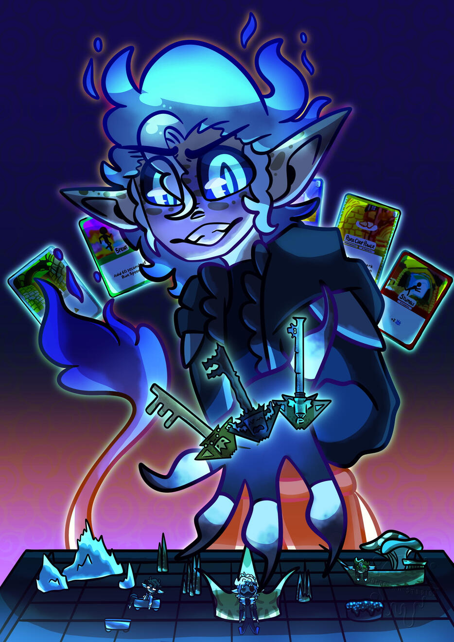 Dungeon Master Tango - Hermitcraft s9 Fanart