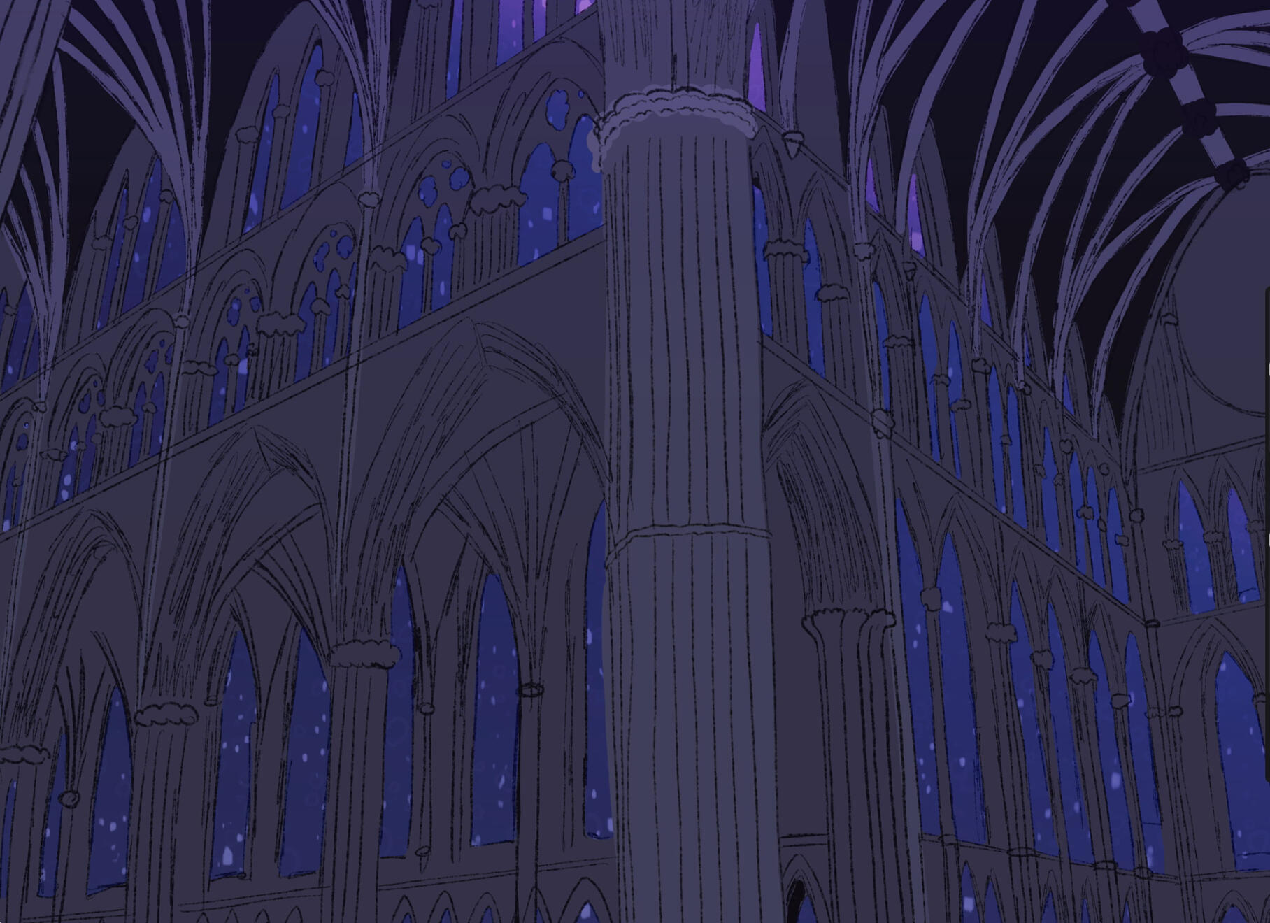 Life Cathedral Comic Screenshot Early Architecture Concept
