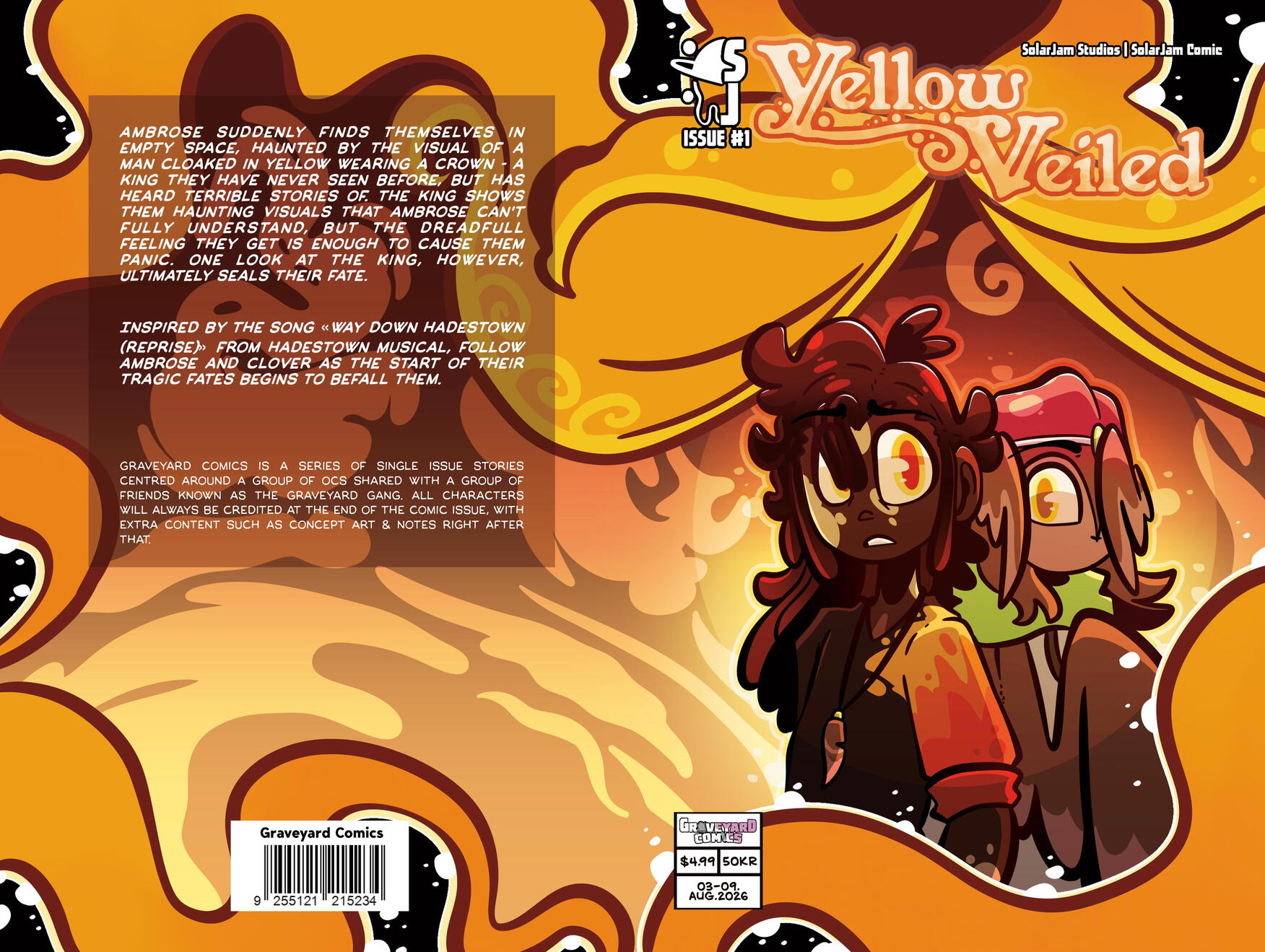 Yellow Veiled - Graveyard Comics Issue #1