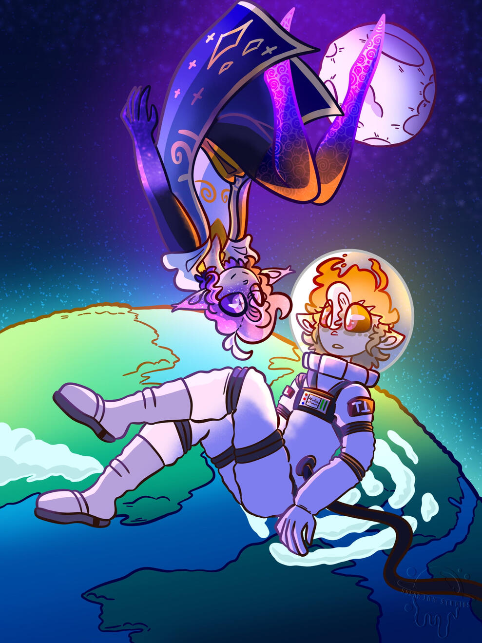 Snowbugs Zine 2/2 - Astronaut & Celestial Being
