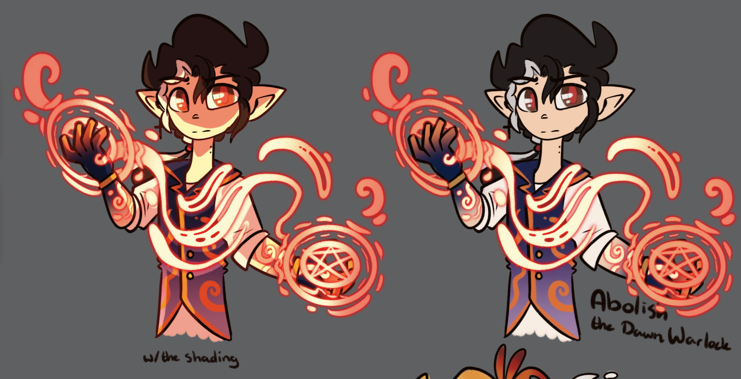 Terminal Heroics Concept - The Dawn Warlock